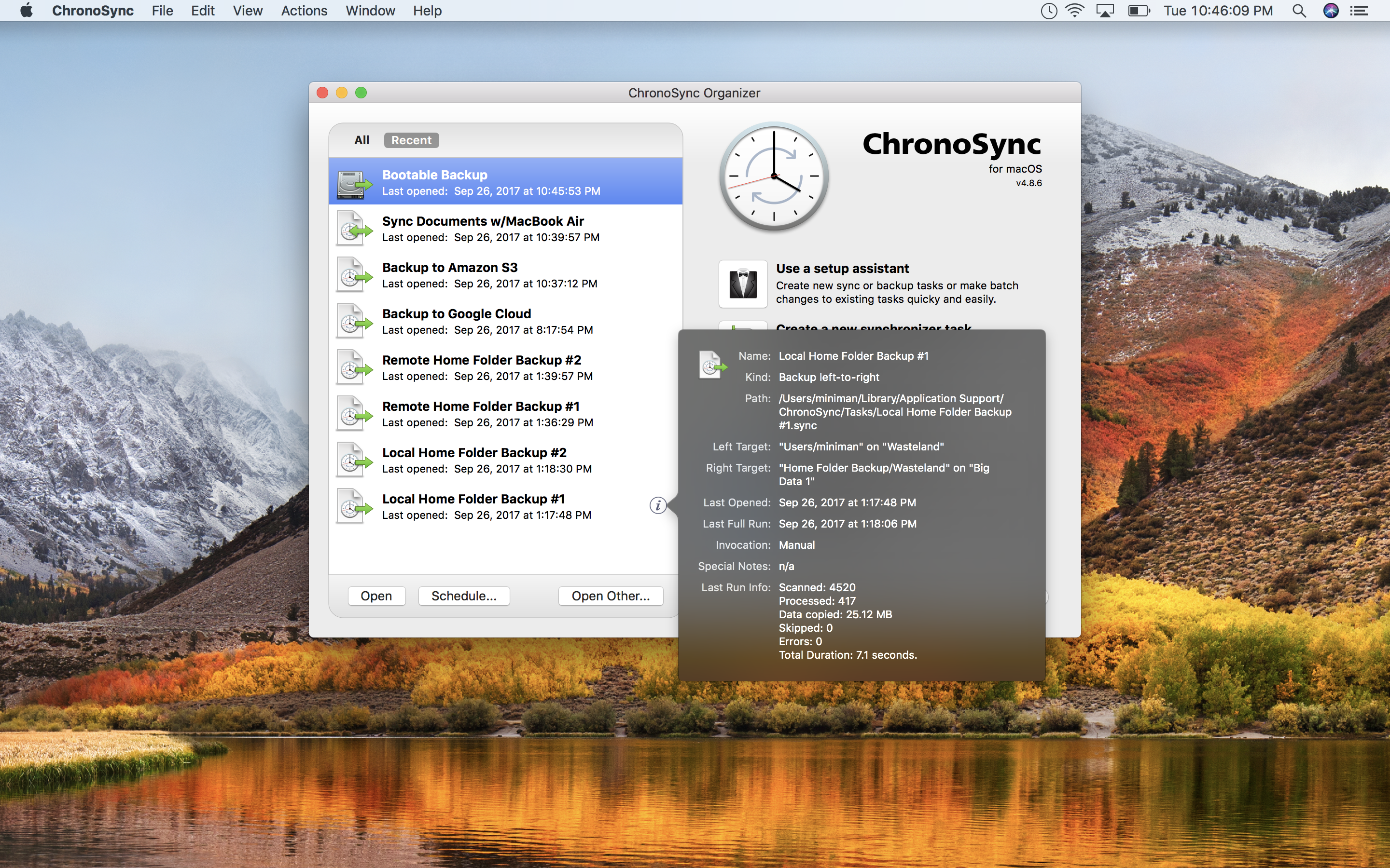 Chronosync